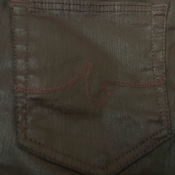 AG Adriano Goldschmied Coated Jeans - the Absolute Legging in Extreme Skinny 26 - Picture 6 of 7